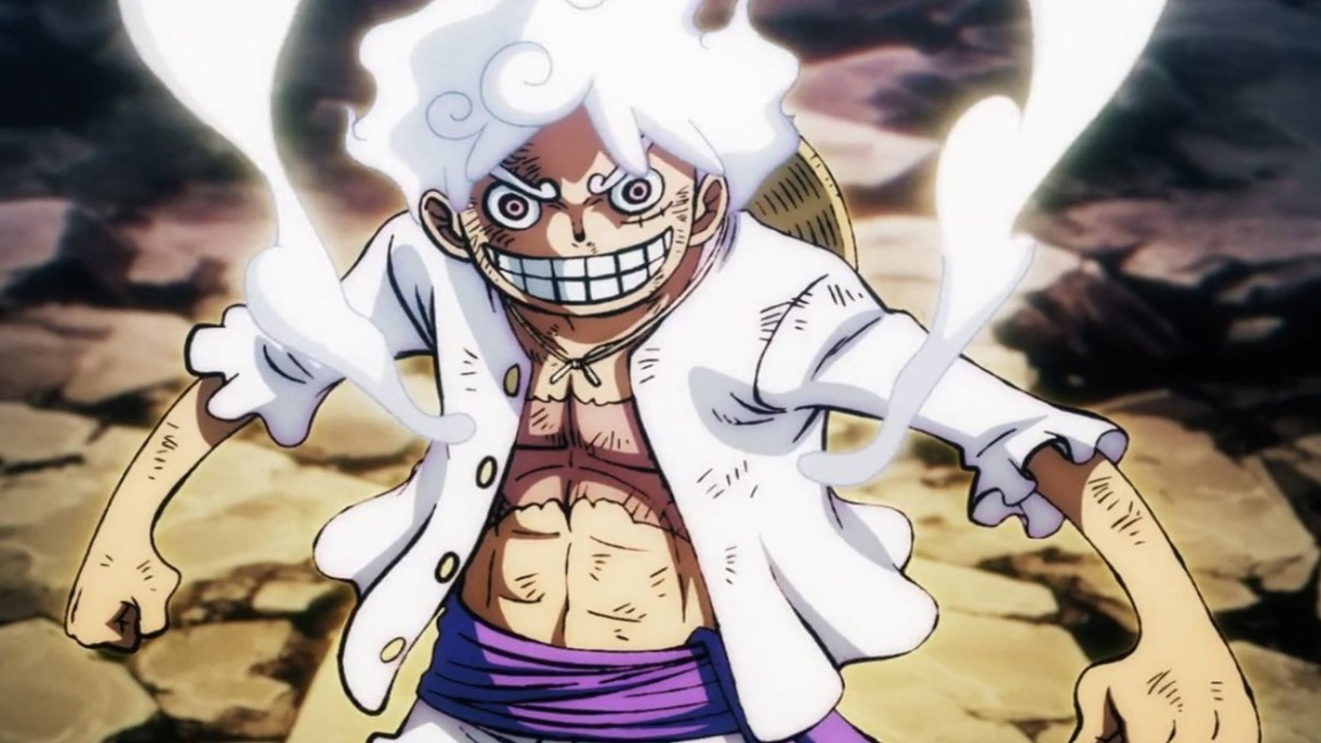 Gear 5 Luffy (Image via Toei Animation)